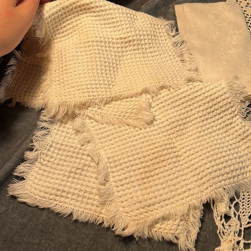 VTG Fabric Doily Bundle - Picture 2 of 9